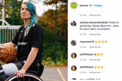 Kommentare zu Rollstuhlbasketballerin Ronja