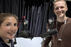 Podcastaufnahme