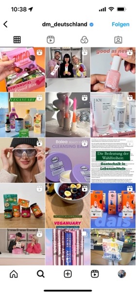 Instagram Strategie von DM