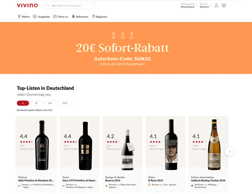 Vivino Screenshot